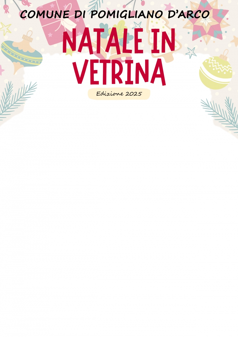 img title “MANIFESTAZIONE INCENTIVANTE IL COMMERCIO – NATALE IN VETRINA – EDIZIONE 2025\