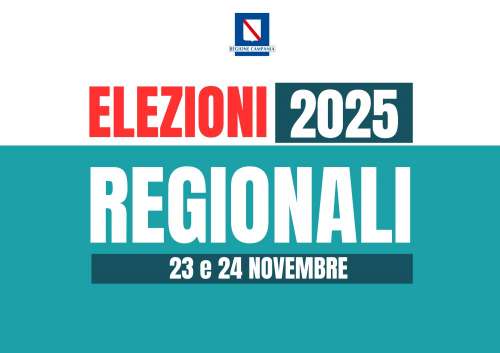 ELEZIONI REGIONALI - 23 E 24 NOVEMBRE 2025