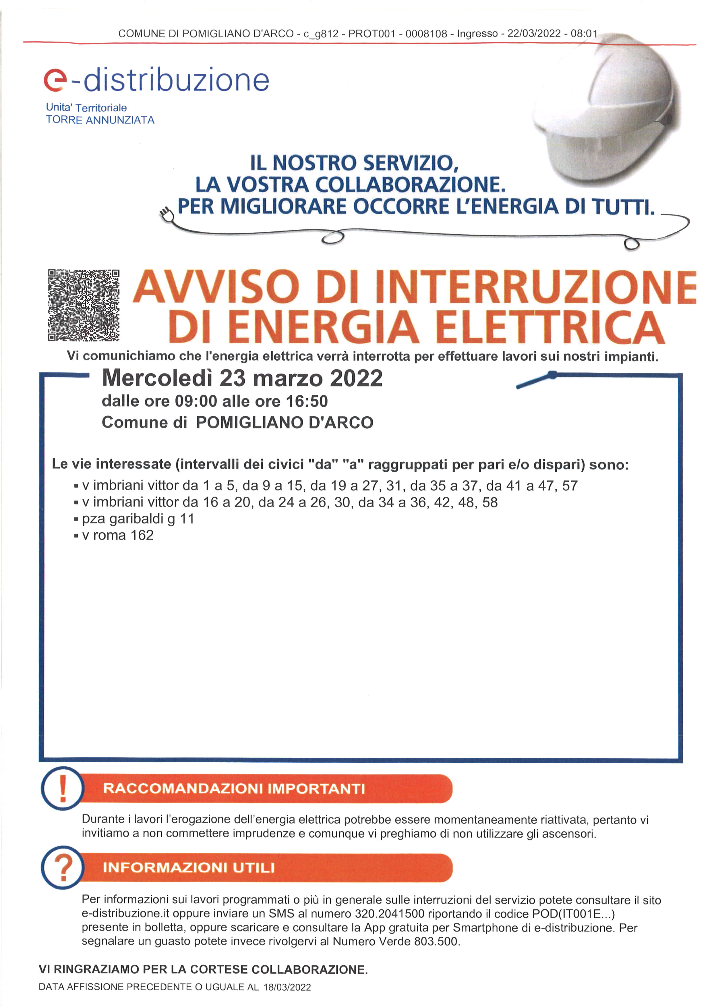 Avviso 23.03.2022